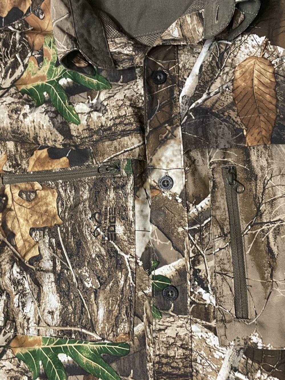 Magellan Hunt Gear Shirt Mens Small Realtree Camo Long Sleeve Polyester Vented - Picture 6 of 14